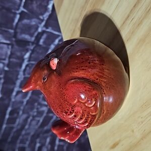 Ceramic 🎁 Red Cardinal Figurine